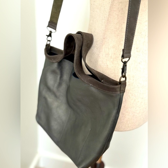 Anthropology Jo Crossbody Handbag Gray - Picture 2 of 16